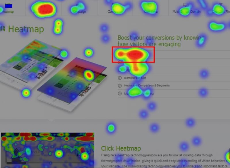 User research met heatmaps